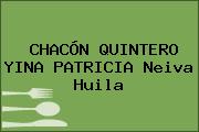 CHACÓN QUINTERO YINA PATRICIA Neiva Huila