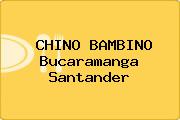 CHINO BAMBINO Bucaramanga Santander