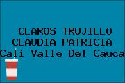 CLAROS TRUJILLO CLAUDIA PATRICIA Cali Valle Del Cauca