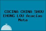 Ver cocina china shou ehong lou acacias meta COCINA CHINA SHOU EHONG LOU Acacías Meta