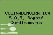 COCINADEMOCRATICA S.A.S. Bogotá Cundinamarca