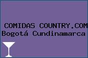 COMIDAS COUNTRY.COM Bogotá Cundinamarca