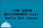 CON SABOR RESTAURANTE Cali Valle Del Cauca