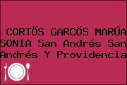 CORTÕS GARCÕS MARÚA SONIA San Andrés San Andrés Y Providencia