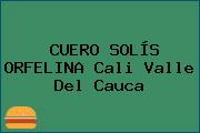 Ver cuero solis orfelina cali valle del cauca CUERO SOLÍS ORFELINA Cali Valle Del Cauca