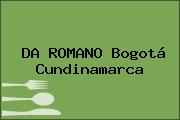 DA ROMANO Bogotá Cundinamarca