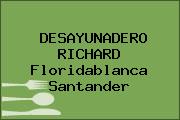 Ver desayunadero richard floridablanca santander DESAYUNADERO RICHARD Floridablanca Santander