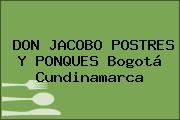 DON JACOBO POSTRES Y PONQUES Bogotá Cundinamarca