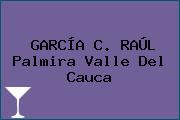 GARCÍA C. RAÚL Palmira Valle Del Cauca