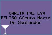 GARCÍA PAZ EVA FELISA Cúcuta Norte De Santander