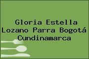 Ver gloria estella lozano parra bogota cundinamarca Gloria Estella Lozano Parra Bogotá Cundinamarca