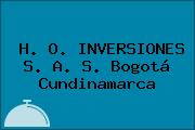 H. O. INVERSIONES S. A. S. Bogotá Cundinamarca