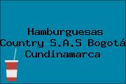 Hamburguesas Country S.A.S Bogotá Cundinamarca