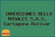 INVERSIONES BELLO ROSALES S.A.S. Cartagena Bolívar