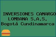 INVERSIONES CAMARGO LOMBANA S.A.S. Bogotá Cundinamarca