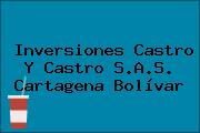 Inversiones Castro Y Castro S.A.S. Cartagena Bolívar