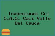 Inversiones Cri S.A.S. Cali Valle Del Cauca