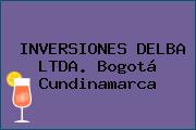 INVERSIONES DELBA LTDA. Bogotá Cundinamarca