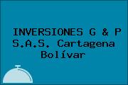 INVERSIONES G & P S.A.S. Cartagena Bolívar
