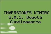 INVERSIONES KIMIRO S.A.S. Bogotá Cundinamarca