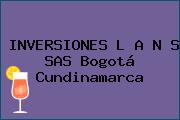 INVERSIONES L A N S SAS Bogotá Cundinamarca