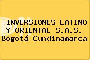 INVERSIONES LATINO Y ORIENTAL S.A.S. Bogotá Cundinamarca