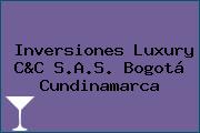 Inversiones Luxury C&C S.A.S. Bogotá Cundinamarca