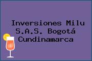 Inversiones Milu S.A.S. Bogotá Cundinamarca
