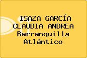 ISAZA GARCÍA CLAUDIA ANDREA Barranquilla Atlántico