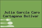 Julia García Caro Cartagena Bolívar