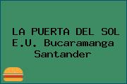 LA PUERTA DEL SOL E.U. Bucaramanga Santander