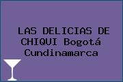LAS DELICIAS DE CHIQUI Bogotá Cundinamarca