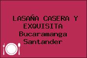 LASAÑA CASERA Y EXQUISITA Bucaramanga Santander