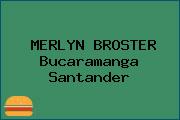 MERLYN BROSTER Bucaramanga Santander