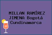 MILLAN RAMÍREZ JIMENA Bogotá Cundinamarca