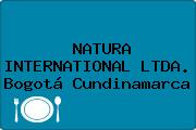 Ver natura international ltda bogota cundinamarca NATURA INTERNATIONAL LTDA. Bogotá Cundinamarca
