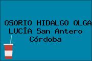 OSORIO HIDALGO OLGA LUCÍA San Antero Córdoba