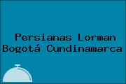 Persianas Lorman Bogotá Cundinamarca