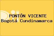PONTÓN VICENTE Bogotá Cundinamarca