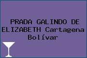 PRADA GALINDO DE ELIZABETH Cartagena Bolívar