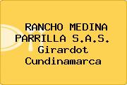 RANCHO MEDINA PARRILLA S.A.S. Girardot Cundinamarca