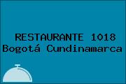RESTAURANTE 1018 Bogotá Cundinamarca