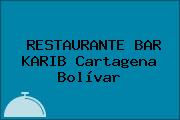 RESTAURANTE BAR KARIB Cartagena Bolívar