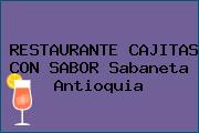 RESTAURANTE CAJITAS CON SABOR Sabaneta Antioquia