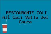 RESTAURANTE CALI AJÍ Cali Valle Del Cauca