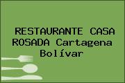 RESTAURANTE CASA ROSADA Cartagena Bolívar