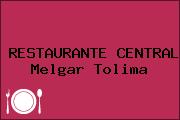 RESTAURANTE CENTRAL Melgar Tolima