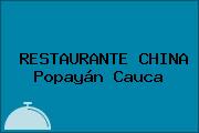 RESTAURANTE CHINA Popayán Cauca