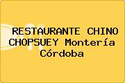 RESTAURANTE CHINO CHOPSUEY Montería Córdoba