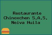 Restaurante Chinoxchen S.A.S. Neiva Huila